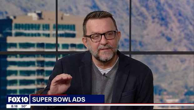 Bob Case breaks down the Super Bowl LVII ads for Troy Hayden and Syleste Rodriguez on Fox 10's Arizona Morning.