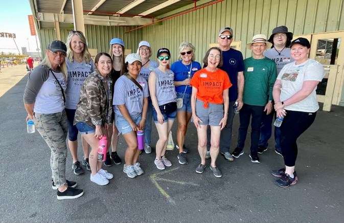 LAVIDGE IMPACT volunteers showed up to give back to Arizona veterans at the 2023 Maricopa County StandDown at the Arizona State Fairgrounds.