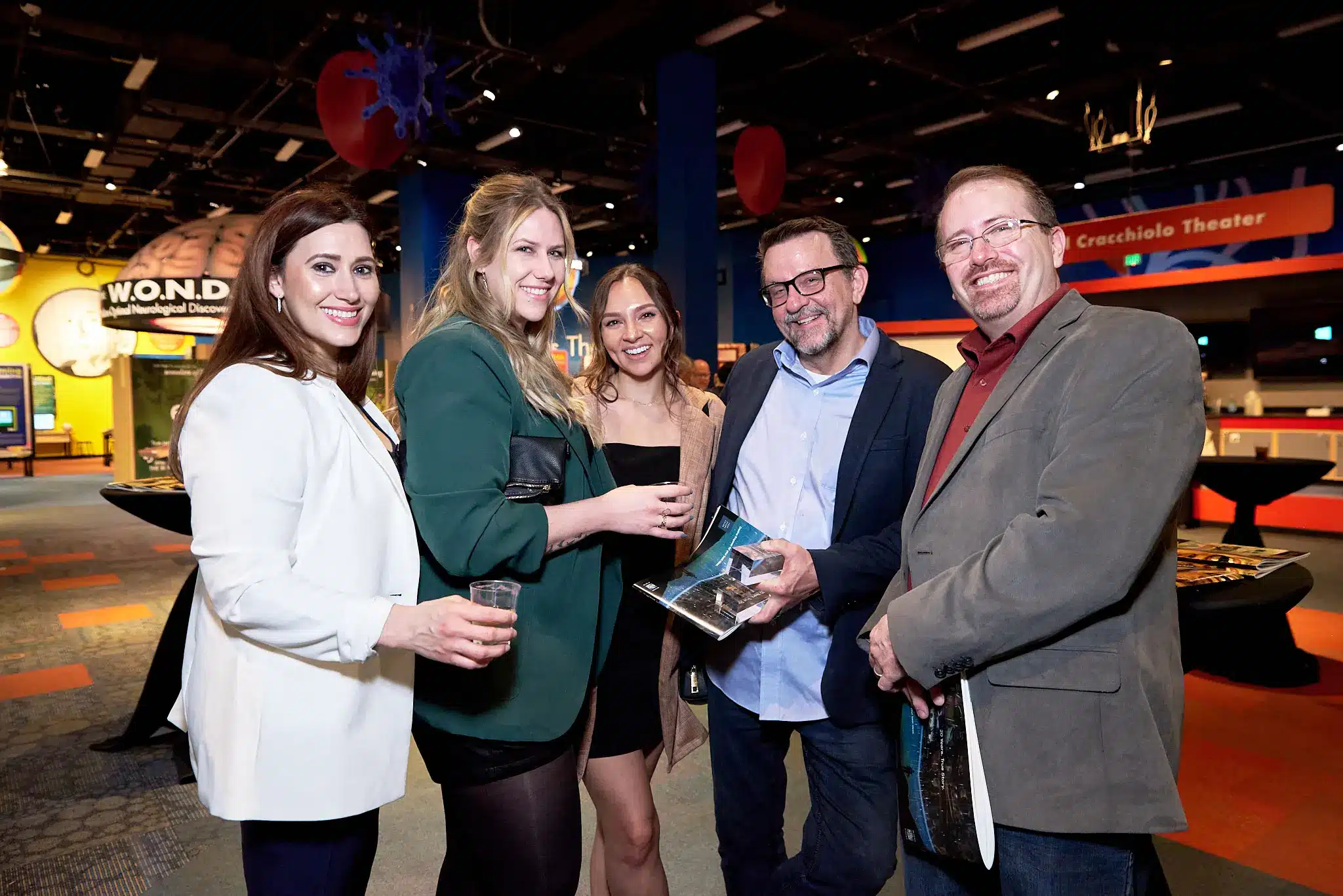 Sabrina Norris, Jenn Monroy, Kaitlin Case, Bob Case and Shaun Jensen are among LAVIDGIANs who celebrated the agency's wins at the Phoenix AAF's 2023 ADDY awards.