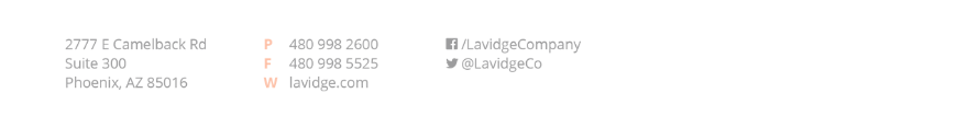 LAVIDGE