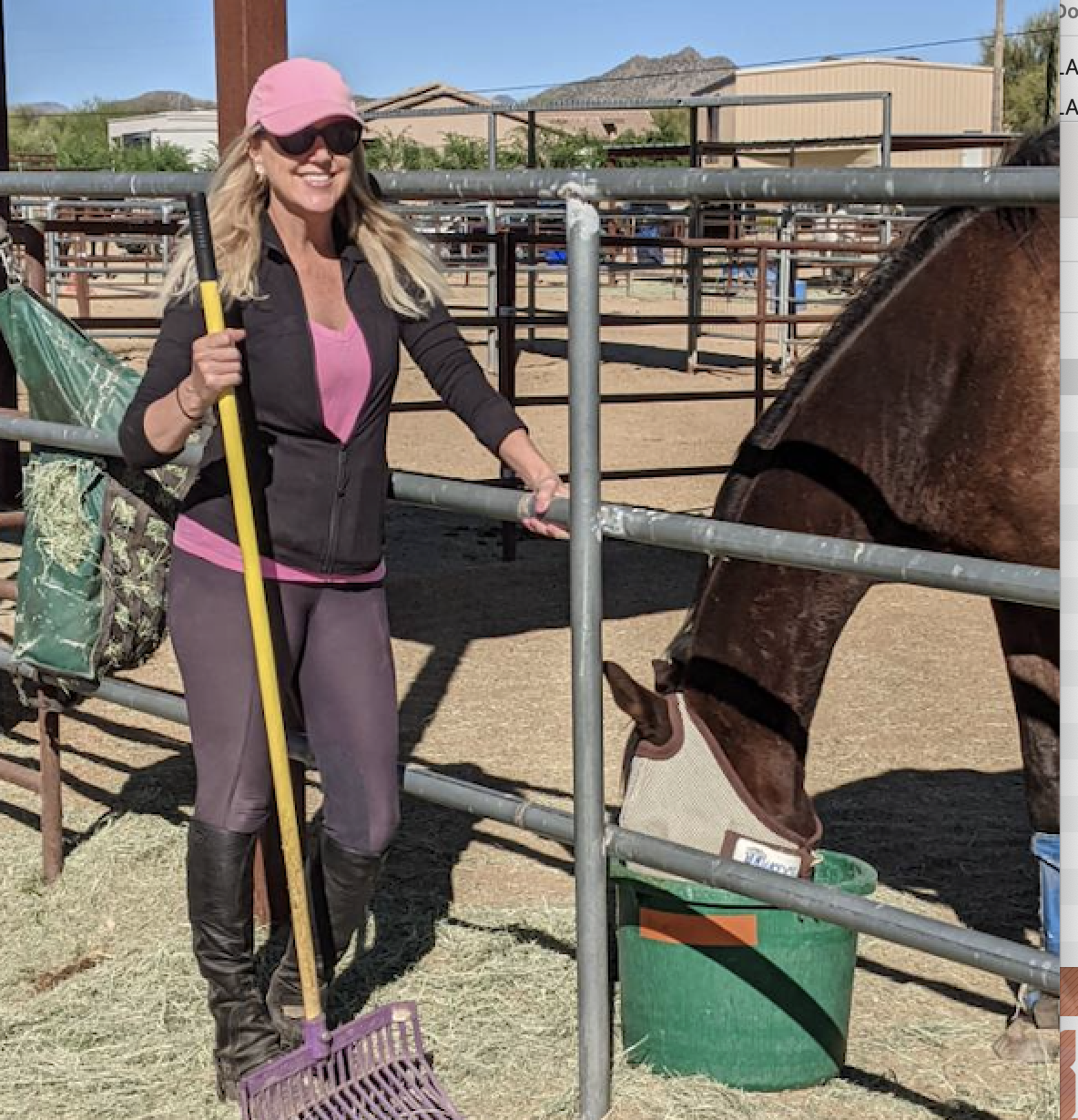 LAVIDGE IMPACT Volunteers Make a Difference for Retired Racehorses