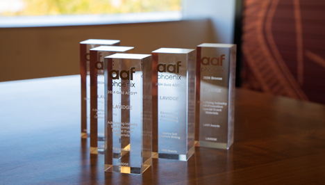LAVIDGE picked up several trophies in 2024 to add to its collection of ADDYs from the Phoenix Ad Club.