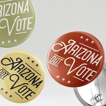 Arizona.Vote buttons